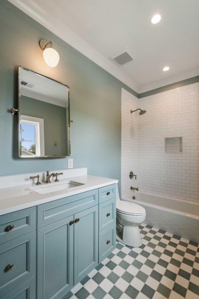 Furnished interior view inside a new home in , Mount Pleasant (Image 38).