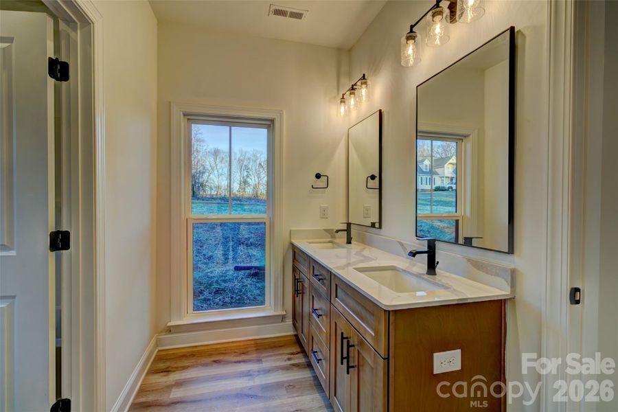 Furnished interior view inside a new home in , Cherryville (Image 17).