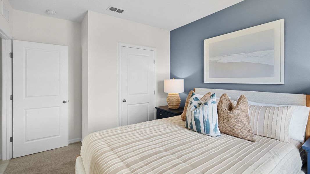 Furnished interior view inside a new home in Crosswinds, Haines City (Image 28).