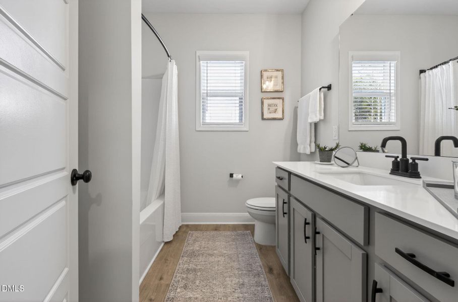 Guest bath on main living level