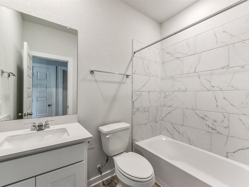 Furnished interior view inside a new home in Liberty Estates, Cleveland (Image 14).