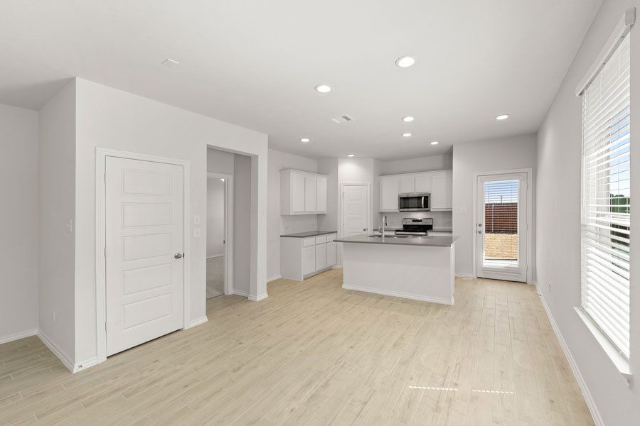 Representative exterior photo of a completed home built from the Birch by Impression Homes in Creekside Ranch, Blue Ridge, TX (Image 10).