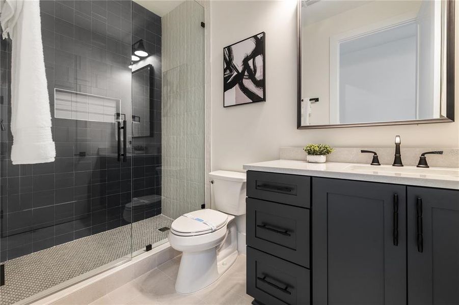 Furnished interior view inside a new home in , Tampa (Image 7).