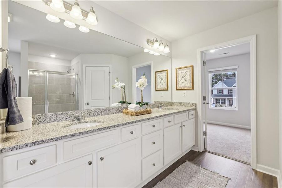 Furnished interior view inside a new home in Stephen's Landing, Loganville (Image 58).