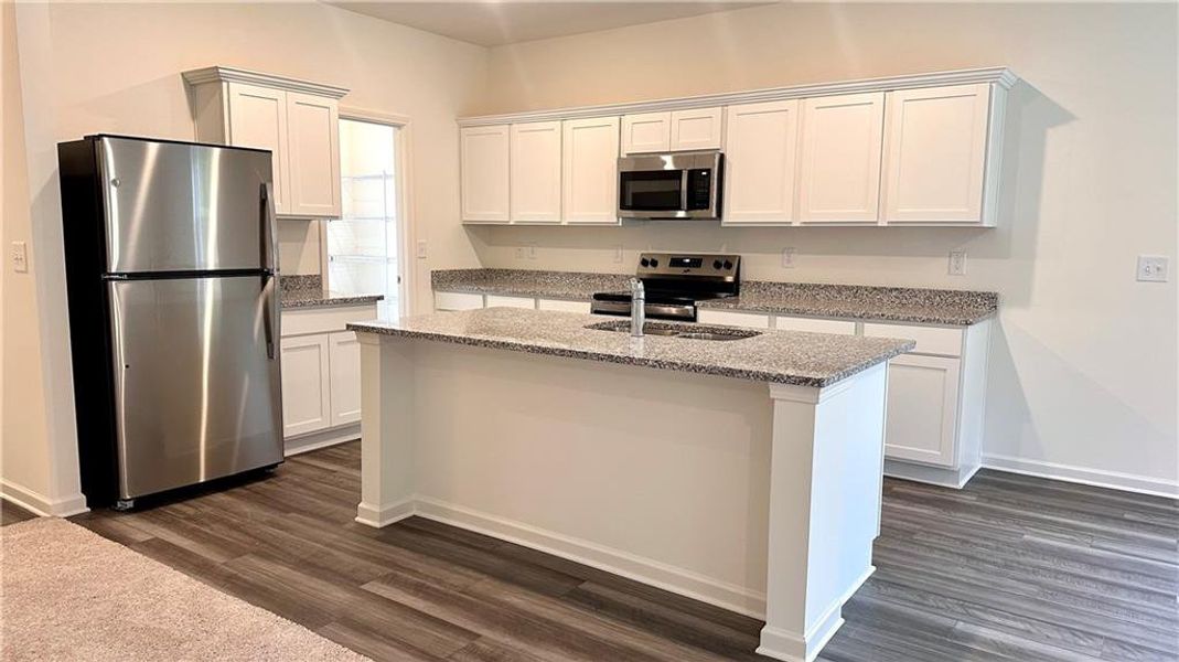 Furnished interior view inside a new home in Mt. Tabor Ridge, Dallas (Image 7).