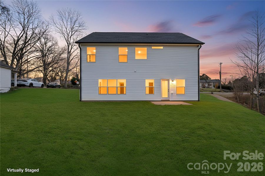 Exterior details and patio area of a home in , Concord (Image 3). Exterior details and patio area of a home in , Concord (Image 3).