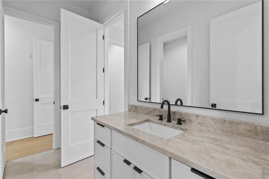 Furnished interior view inside a new home in , Buford (Image 9).