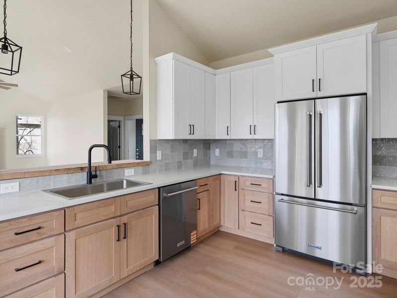 Furnished interior view inside a new home in , Hendersonville (Image 12).