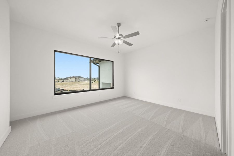 Spacious, unfurnished interior of a new home in Bridgeland, Cypress (Image 48).