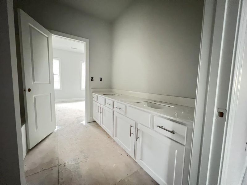 In-progress construction of a new home in Hemingway, Flowery Branch, GA (Image 8).