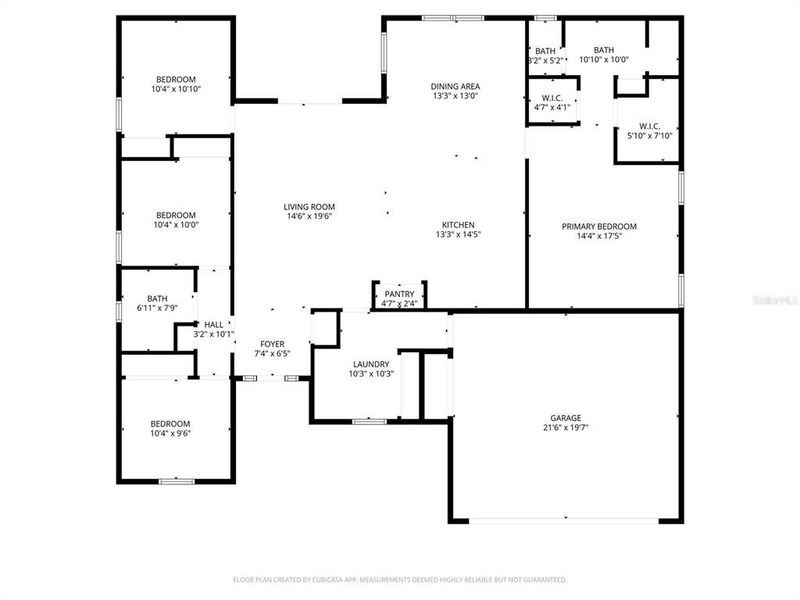 2D floor plan layout of this home in , New Smyrna Beach, FL (Image 5).