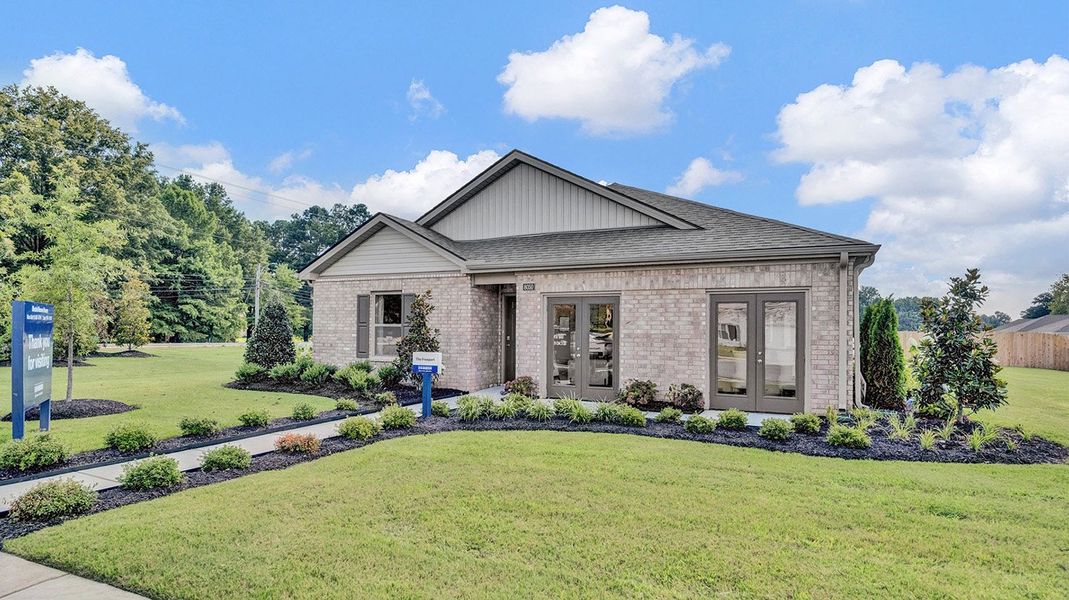 Representative exterior photo of a completed home built from the ASPEN by D.R. Horton in Huntington Estates, Millington, TN (Image 18).