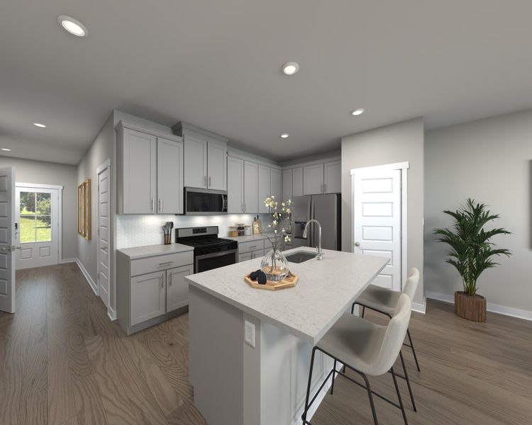 Welcome to the Ashton floorplan at Avalon Townes.