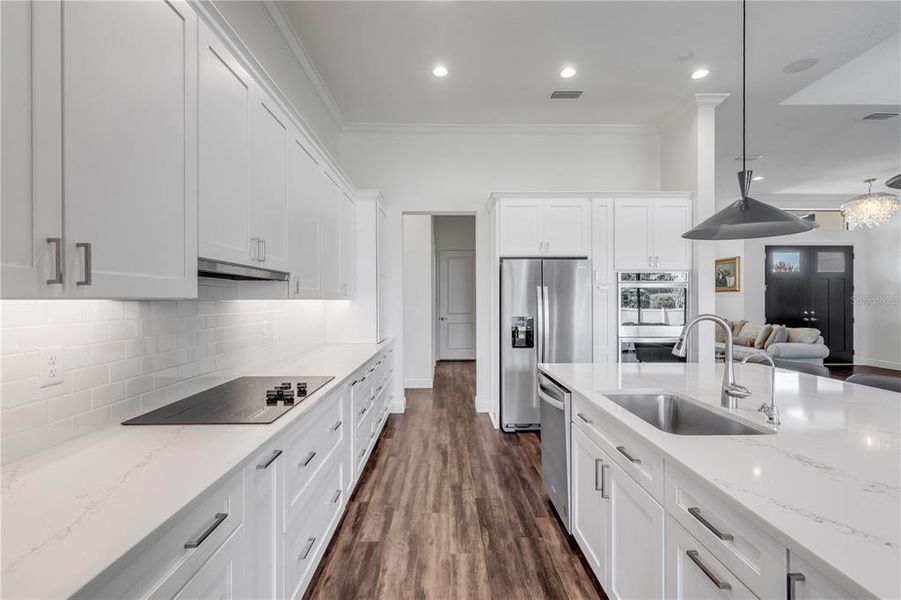 Furnished interior view inside a new home in , Mount Dora (Image 19). Furnished interior view inside a new home in , Mount Dora (Image 19).