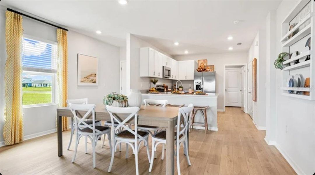 Furnished interior view inside a new home in Waterstone, Groveland (Image 6).