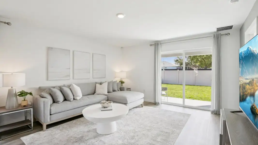 Furnished interior view inside a new home in Sandal Key, Weeki Wachee (Image 6). Furnished interior view inside a new home in Sandal Key, Weeki Wachee (Image 6).