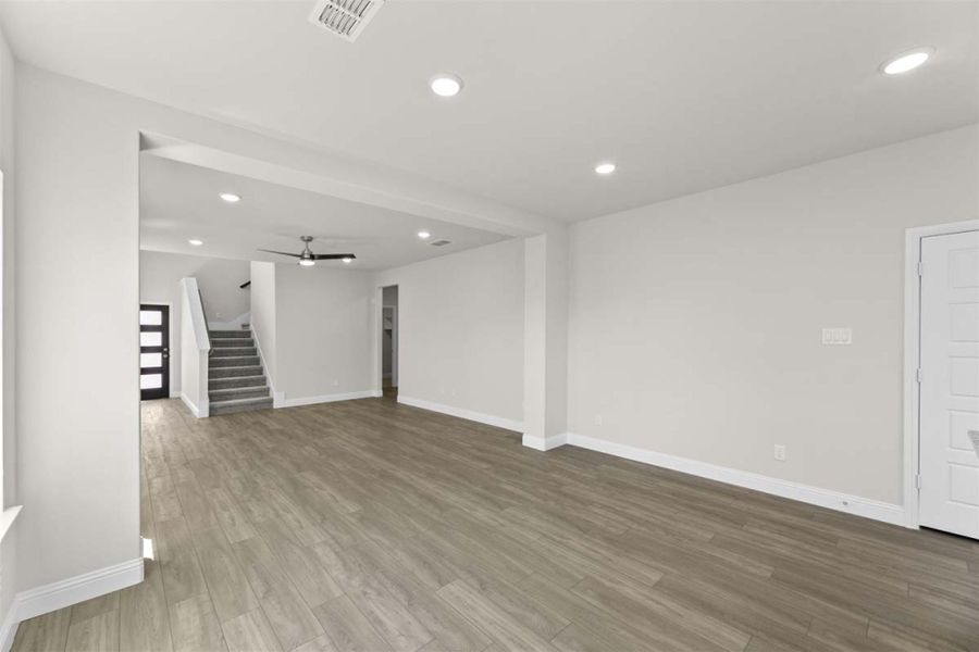 Representative unfurnished interior of a home built from the Archer by Pacesetter Homes in Leonard Trails, Anna (Image 16). Representative unfurnished interior of a home built from the Archer by Pacesetter Homes in Leonard Trails, Anna (Image 16).