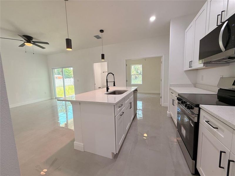 Furnished interior view inside a new home in , Palm Bay (Image 7). Furnished interior view inside a new home in , Palm Bay (Image 7).