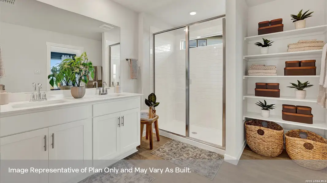 Furnished interior view inside a new home in Mayfair, New Braunfels (Image 17).