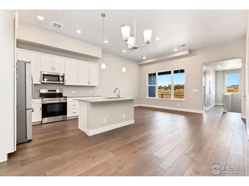 Furnished interior view inside a new home in Wilder at Timnath Ranch, Timnath (Image 3).