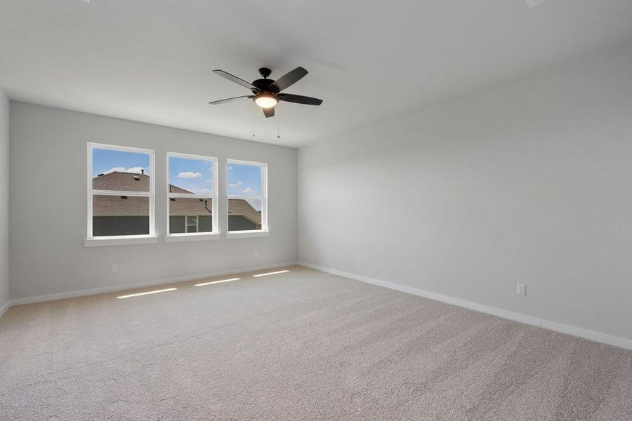 Spacious, unfurnished interior of a new home in Lariat, Liberty Hill (Image 32). Spacious, unfurnished interior of a new home in Lariat, Liberty Hill (Image 32).