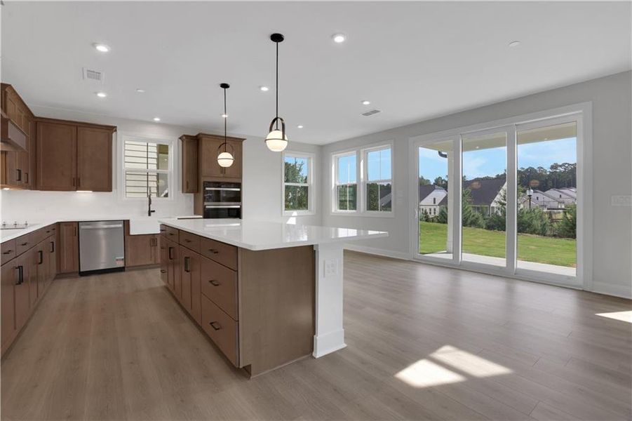 Furnished interior view inside a new home in Wisteria at GreenHouse, Marietta (Image 13).
