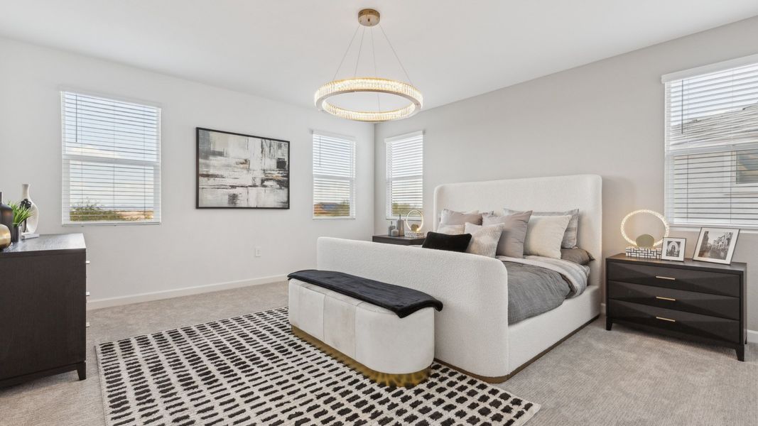 Furnished interior view inside a new home in Prada, Phoenix (Image 30).