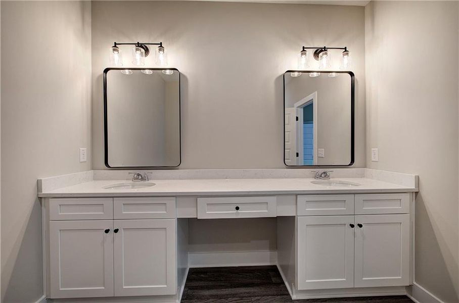 Furnished interior view inside a new home in , Cartersville (Image 11).