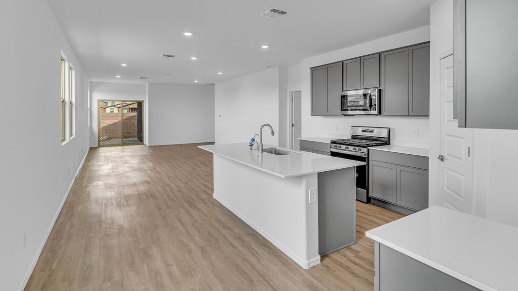 Representative unfurnished interior of a home built from the Brooke by D.R. Horton in Coronet at Gladden Farms, Marana (Image 30). Representative unfurnished interior of a home built from the Brooke by D.R. Horton in Coronet at Gladden Farms, Marana (Image 30).