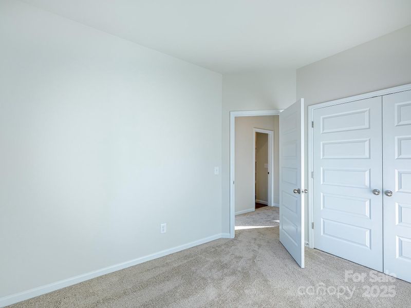 Secondary bedroom - Photo is representational