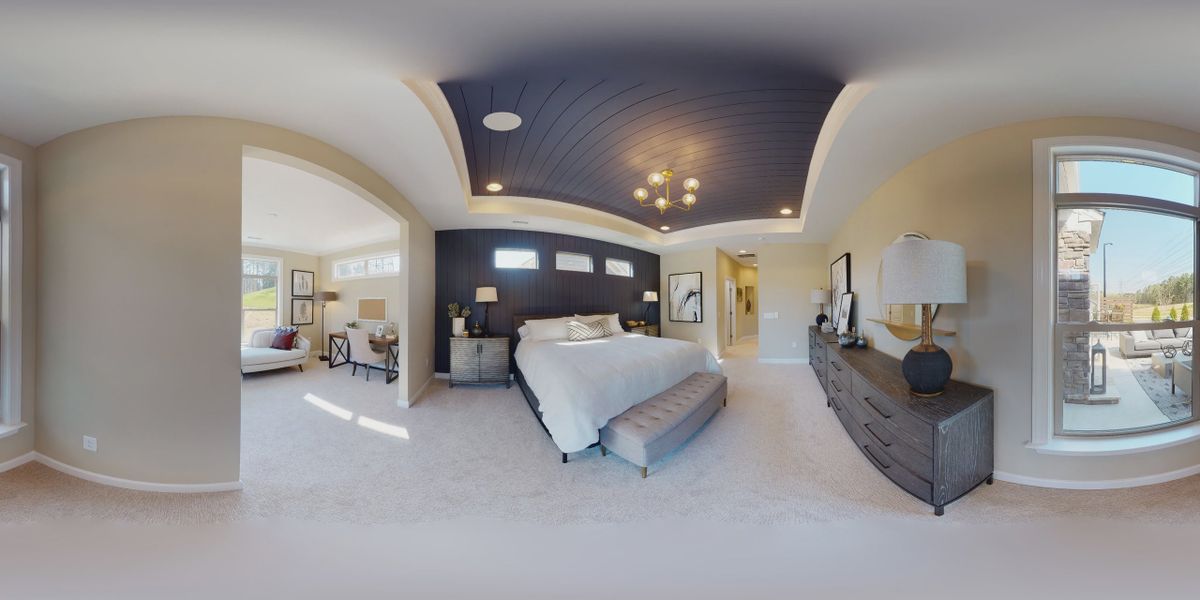 Representative furnished interior of a home built from the Verona by Epcon Communities in The Courtyards at Walters Farm, Huntersville (Image 13).