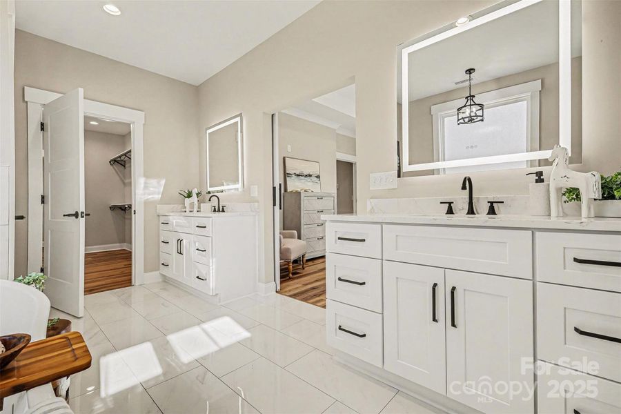 Furnished interior view inside a new home in , York (Image 12).