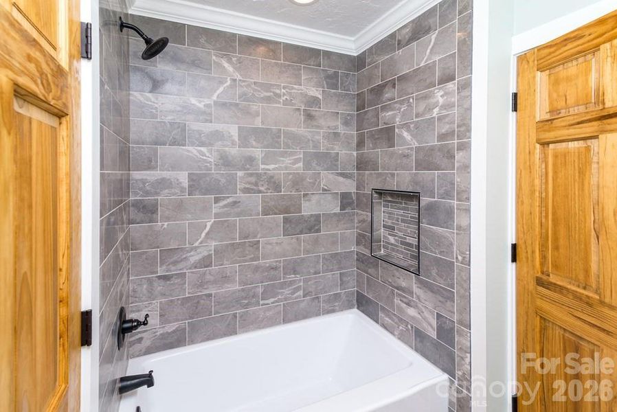 Close-up of interior finishes inside a home in , Sylva (Image 6).