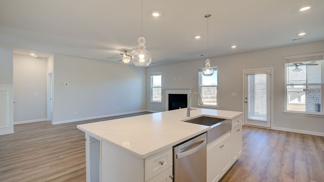 Furnished interior view inside a new home in Westwind Estates, Hampton (Image 13).
