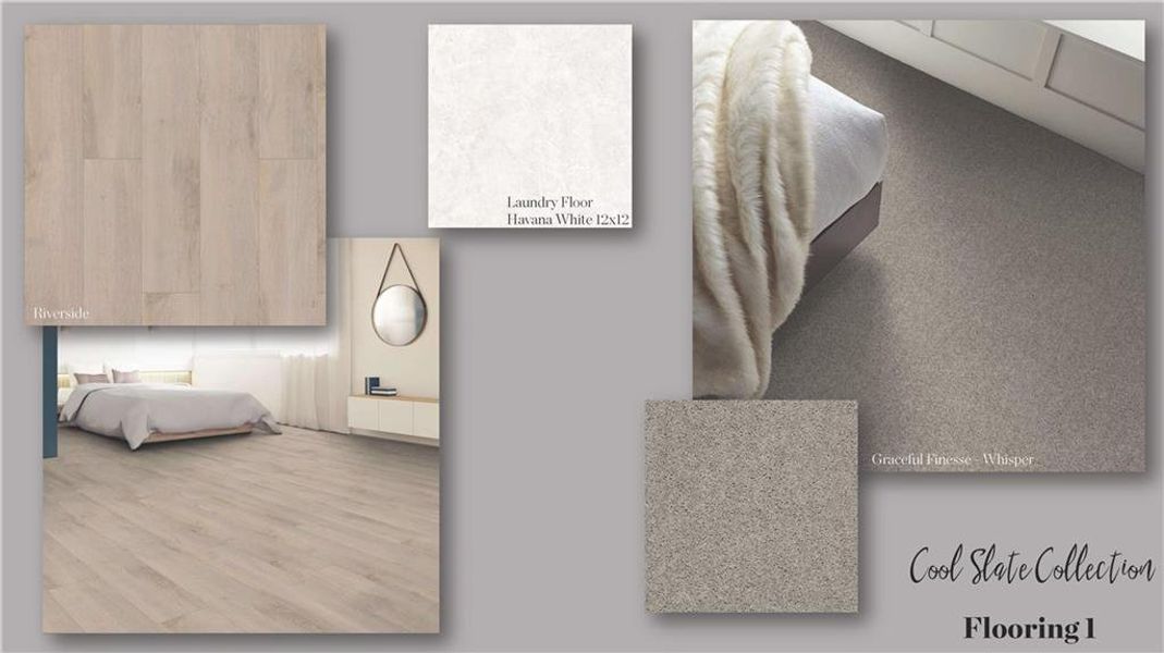 Sample of building materials used in homes in Market Square at Sawnee Village, Cumming (Image 28).