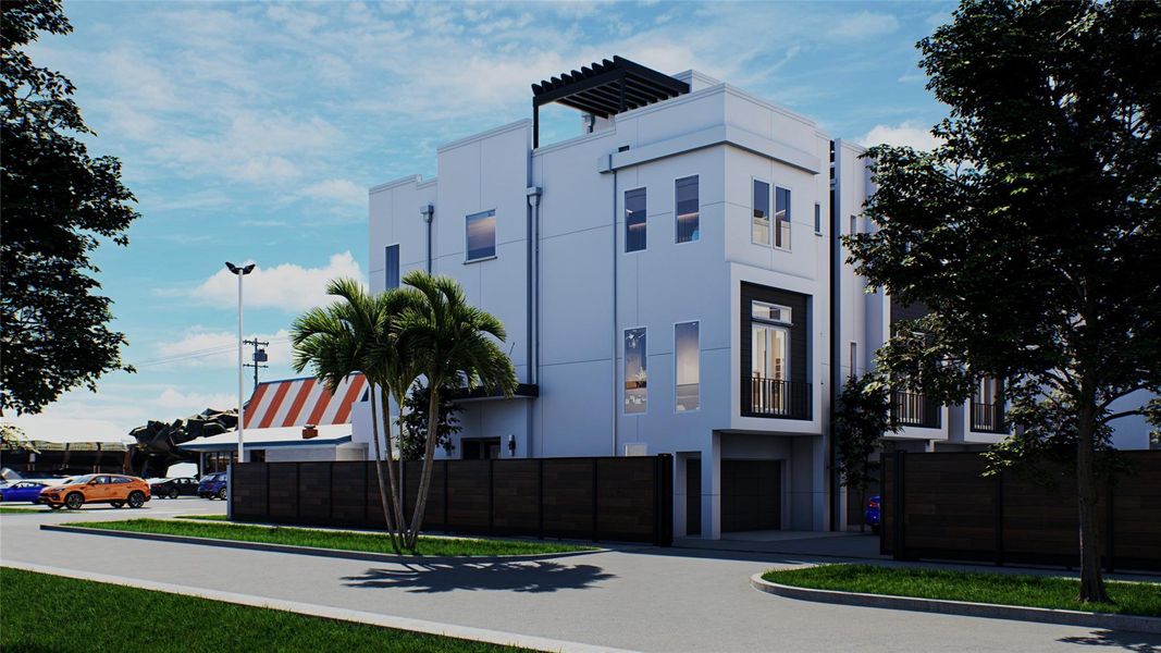 Condo located in Houston, TX showcasing its design and architecture (Image 3).