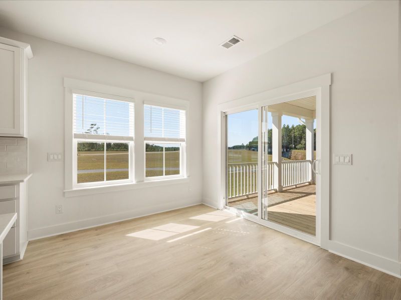 Spacious, unfurnished interior of a new home in The Coves at Lakes of Cane Bay, Summerville (Image 25).