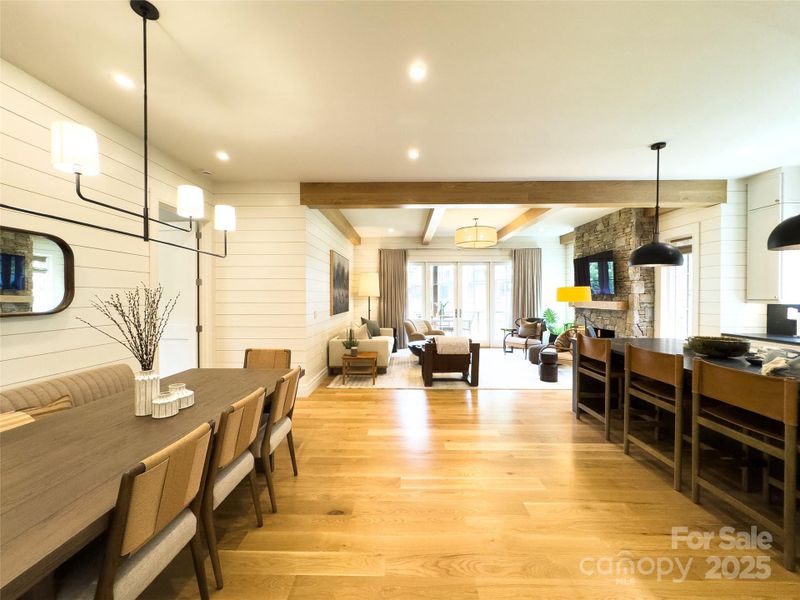 Laurel Model-Open Concept Living Area