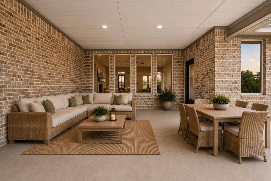 Exterior details and patio area of a home in Terra Vista Estates, Springtown (Image 3). Exterior details and patio area of a home in Terra Vista Estates, Springtown (Image 3).