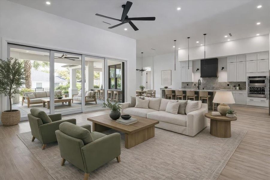 Furnished interior view inside a new home in , Palm Coast (Image 6). Furnished interior view inside a new home in , Palm Coast (Image 6).