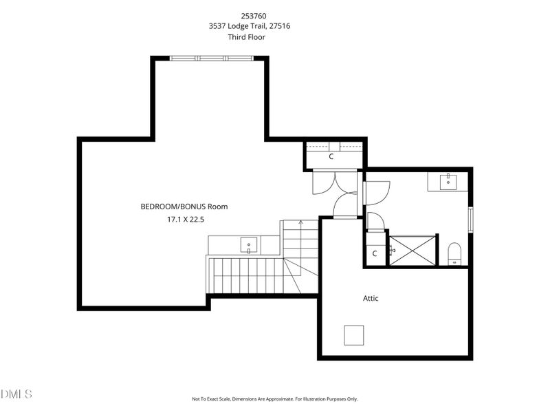Third Floor Plan