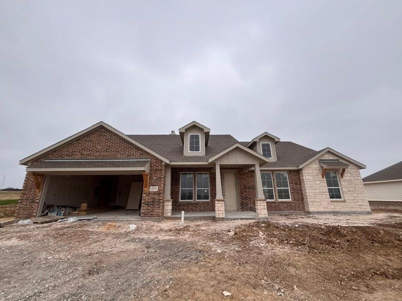 In-progress construction of a new home in Fairview Meadows, New Fairview, TX (Image 11).