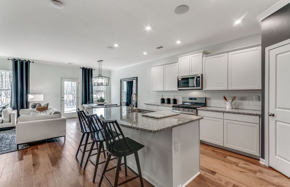 Furnished interior view inside a new home in Hawthorne Ridge, McDonough (Image 11).