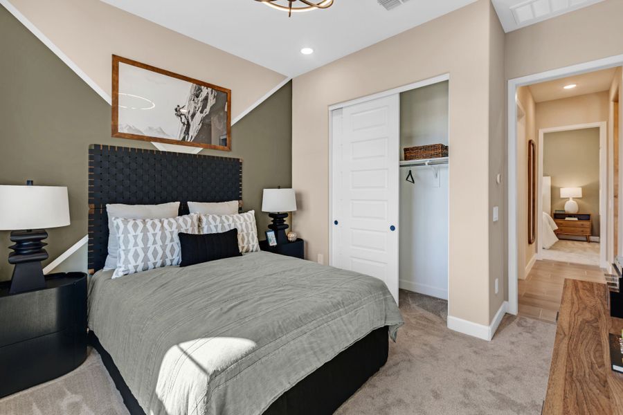 Representative furnished interior of a home built from the Hibiscus by Mattamy Homes in Tavira at Twin Peaks, Oro Valley (Image 33).