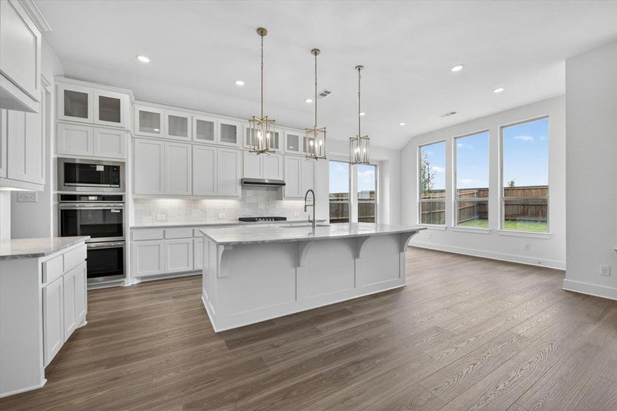 Furnished interior view inside a new home in Wildflower Ranch, Dish (Image 6).