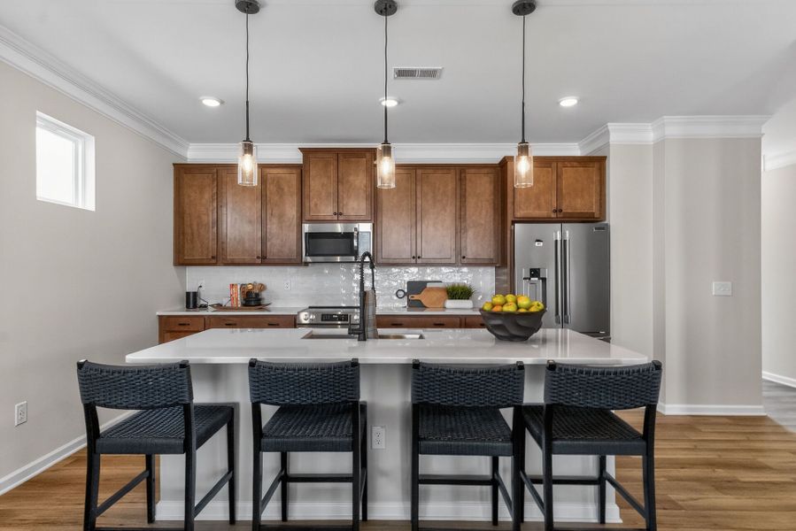 Furnished interior view inside a new home in Cape Overlook, Lillington (Image 4).