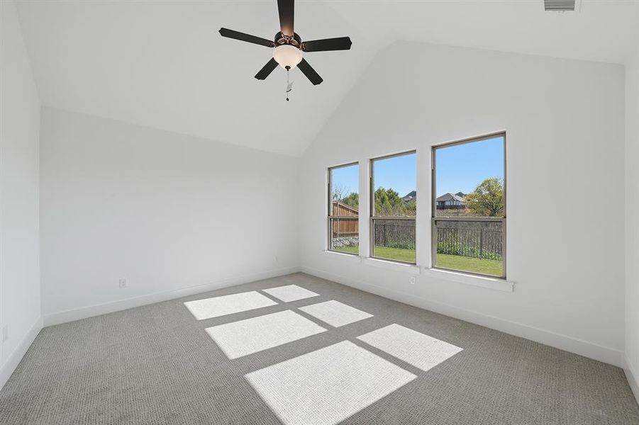 Spacious, unfurnished interior of a new home in Devonshire, Forney (Image 25). Spacious, unfurnished interior of a new home in Devonshire, Forney (Image 25).