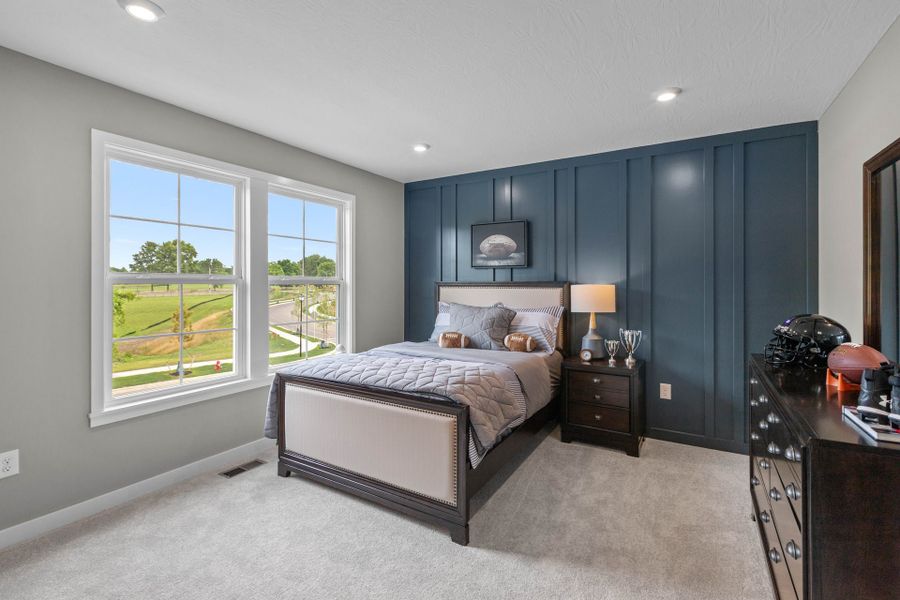 Representative furnished interior of a home built from the Breckenridge by Fischer Homes in Sage Woods, Dallas (Image 29).