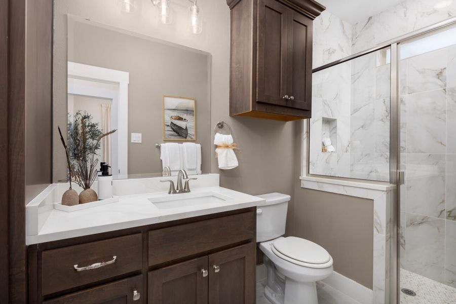 Representative furnished interior of a home built from the Torino by Ladera Texas in Ladera at The Reserve, Mansfield (Image 17). Representative furnished interior of a home built from the Torino by Ladera Texas in Ladera at The Reserve, Mansfield (Image 17).