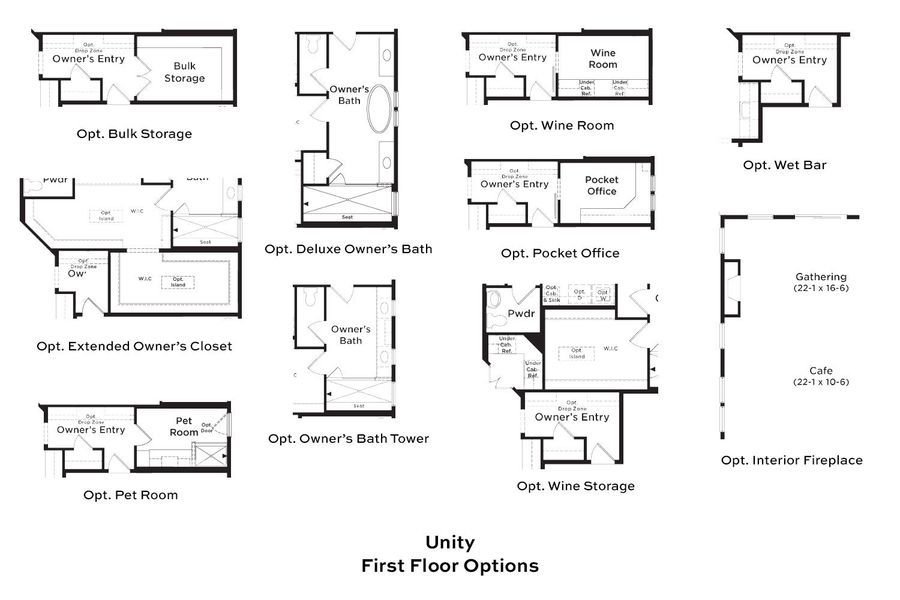 2D floor plan layout for the Unity by DRB Elevate. in Summerwind Crossing at Lakes of Cane Bay, Summerville, SC (Image 5). 2D floor plan layout for the Unity by DRB Elevate. in Summerwind Crossing at Lakes of Cane Bay, Summerville, SC (Image 5).